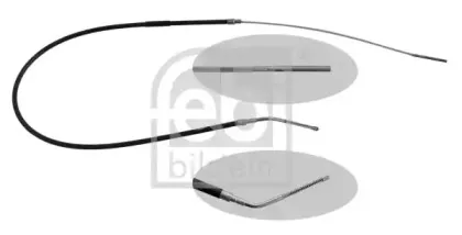 01756 FEBI BILSTEIN Трос, стояночная тормозная система 01756 FEBI BILSTEIN Трос, стояночная тормозная система