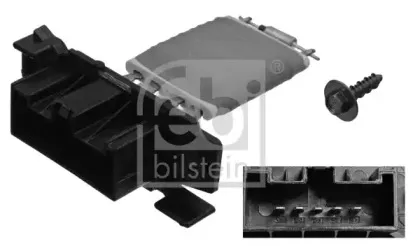 100043 FEBI BILSTEIN Сопротивление, вентилятор салона 100043 FEBI BILSTEIN Сопротивление, вентилятор салона