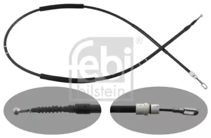 100563 FEBI BILSTEIN Трос, стояночная тормозная система 100563 FEBI BILSTEIN Трос, стояночная тормозная система