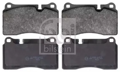 116125 FEBI BILSTEIN Комплект тормозных колодок, дисковый тормоз 116125 FEBI BILSTEIN Комплект тормозных колодок, дисковый тормоз