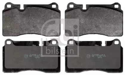 116219 FEBI BILSTEIN Комплект тормозных колодок, дисковый тормоз 116219 FEBI BILSTEIN Комплект тормозных колодок, дисковый тормоз