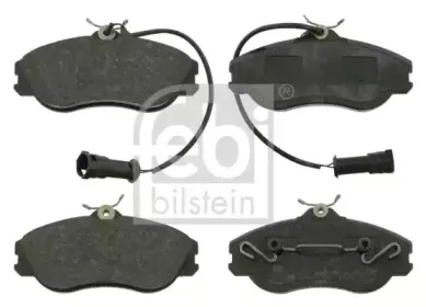 16062 FEBI BILSTEIN Комплект тормозных колодок, дисковый тормоз 16062 FEBI BILSTEIN Комплект тормозных колодок, дисковый тормоз