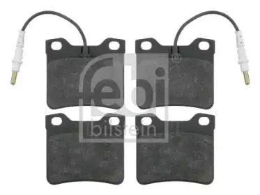 16137 FEBI BILSTEIN Комплект тормозных колодок, дисковый тормоз 16137 FEBI BILSTEIN Комплект тормозных колодок, дисковый тормоз
