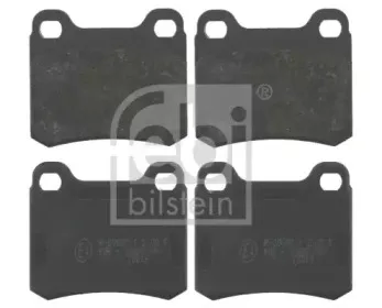 16156 FEBI BILSTEIN Комплект тормозных колодок, дисковый тормоз 16156 FEBI BILSTEIN Комплект тормозных колодок, дисковый тормоз