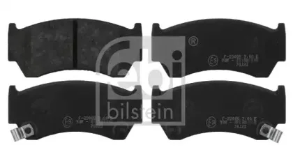 16267 FEBI BILSTEIN Комплект тормозных колодок, дисковый тормоз 16267 FEBI BILSTEIN Комплект тормозных колодок, дисковый тормоз