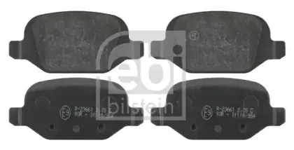 16370 FEBI BILSTEIN Комплект тормозных колодок, дисковый тормоз 16370 FEBI BILSTEIN Комплект тормозных колодок, дисковый тормоз