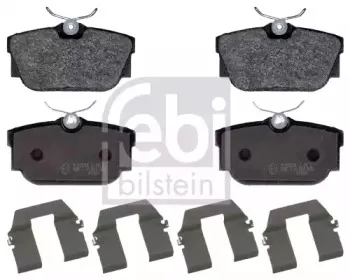 16382 FEBI BILSTEIN Комплект тормозных колодок, дисковый тормоз 16382 FEBI BILSTEIN Комплект тормозных колодок, дисковый тормоз