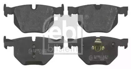 16466 FEBI BILSTEIN Комплект тормозных колодок, дисковый тормоз 16466 FEBI BILSTEIN Комплект тормозных колодок, дисковый тормоз