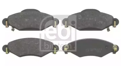 16576 FEBI BILSTEIN Комплект тормозных колодок, дисковый тормоз 16576 FEBI BILSTEIN Комплект тормозных колодок, дисковый тормоз