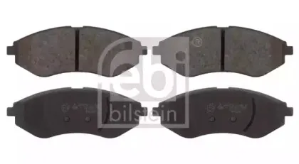 16721 FEBI BILSTEIN Комплект тормозных колодок, дисковый тормоз 16721 FEBI BILSTEIN Комплект тормозных колодок, дисковый тормоз