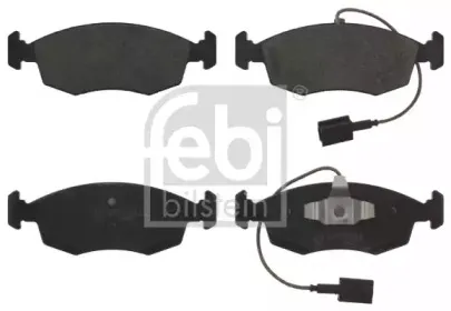 16858 FEBI BILSTEIN Комплект тормозных колодок, дисковый тормоз 16858 FEBI BILSTEIN Комплект тормозных колодок, дисковый тормоз