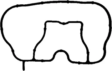 025.250 ELRING Прокладка, впускной коллектор 025.250 ELRING Прокладка, впускной коллектор