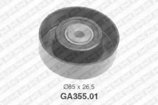 GA355.01 SNR Паразитный / ведущий ролик, поликлиновой ремень GA355.01 SNR Паразитный / ведущий ролик, поликлиновой ремень