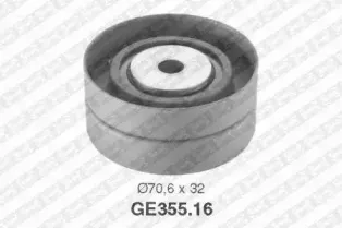 GE355.16 SNR Паразитный / Ведущий ролик, зубчатый ремень GE355.16 SNR Паразитный / Ведущий ролик, зубчатый ремень