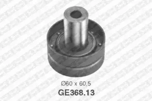 GE368.13 SNR Паразитный / Ведущий ролик, зубчатый ремень GE368.13 SNR Паразитный / Ведущий ролик, зубчатый ремень