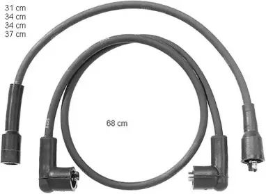 ZEF1042 BERU Комплект проводов зажигания ZEF1042 BERU Комплект проводов зажигания
