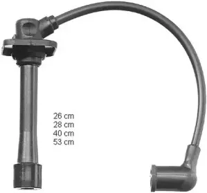 ZEF1102 BERU Комплект проводов зажигания ZEF1102 BERU Комплект проводов зажигания
