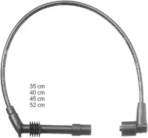 ZEF1124 BERU Комплект проводов зажигания ZEF1124 BERU Комплект проводов зажигания
