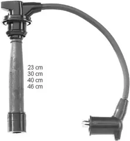 ZEF1136 BERU Комплект проводов зажигания ZEF1136 BERU Комплект проводов зажигания