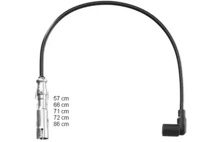 ZEF1196 BERU Комплект проводов зажигания ZEF1196 BERU Комплект проводов зажигания