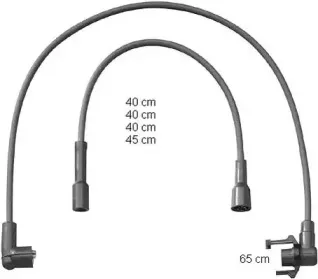 ZEF1391 BERU Комплект проводов зажигания ZEF1391 BERU Комплект проводов зажигания