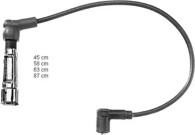 ZEF969 BERU Комплект проводов зажигания ZEF969 BERU Комплект проводов зажигания