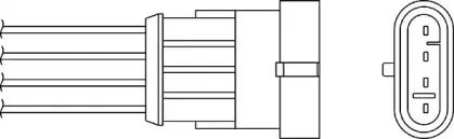 OPH025 BERU Лямбда-зонд OPH025 BERU Лямбда-зонд