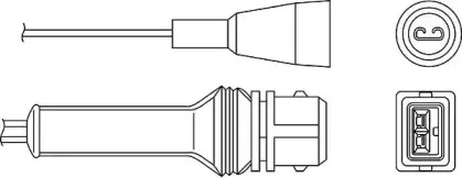 OZH044 BERU Лямбда-зонд OZH044 BERU Лямбда-зонд