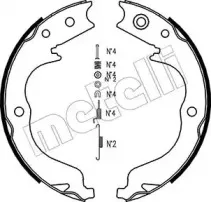 53-0268K METELLI Комплект тормозных колодок, стояночная тормозная система 53-0268K METELLI Комплект тормозных колодок, стояночная тормозная система