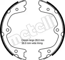 53-0298 METELLI Комплект тормозных колодок, стояночная тормозная система 53-0298 METELLI Комплект тормозных колодок, стояночная тормозная система
