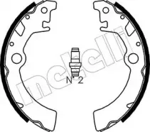 53-0400 METELLI Комплект тормозных колодок 53-0400 METELLI Комплект тормозных колодок