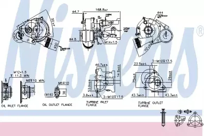 93021 NISSENS Компрессор, наддув 93021 NISSENS Компрессор, наддув