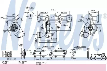 93032 NISSENS Компрессор, наддув 93032 NISSENS Компрессор, наддув