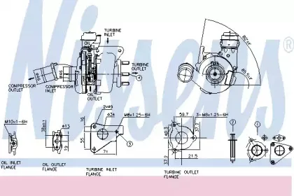 93136 NISSENS Компрессор, наддув 93136 NISSENS Компрессор, наддув