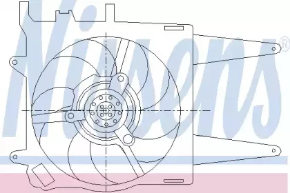 85432 NISSENS Вентилятор, охлаждение двигателя 85432 NISSENS Вентилятор, охлаждение двигателя