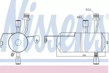 95353 NISSENS Осушитель, кондиционер 95353 NISSENS Осушитель, кондиционер