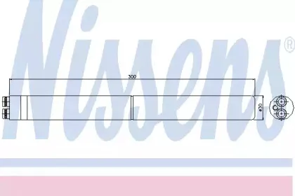 95443 NISSENS Осушитель, кондиционер 95443 NISSENS Осушитель, кондиционер