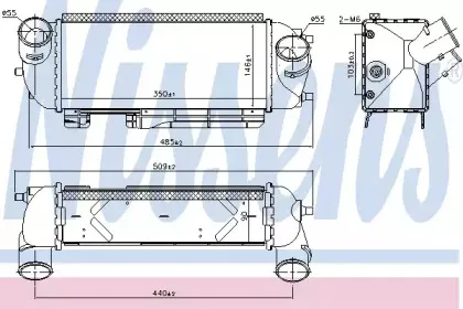 96192 NISSENS Интеркулер 96192 NISSENS Интеркулер
