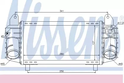96793 NISSENS Интеркулер 96793 NISSENS Интеркулер