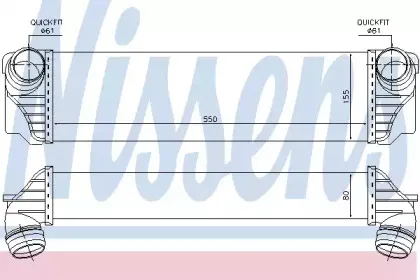 96441 NISSENS Интеркулер 96441 NISSENS Интеркулер