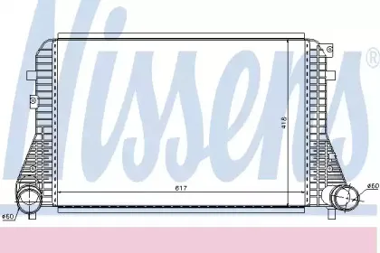 96568 NISSENS Интеркулер 96568 NISSENS Интеркулер