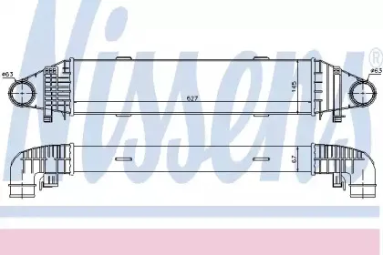 96597 NISSENS Интеркулер 96597 NISSENS Интеркулер