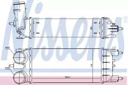 96437 NISSENS Интеркулер 96437 NISSENS Интеркулер