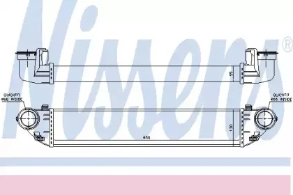 96714 NISSENS Интеркулер 96714 NISSENS Интеркулер