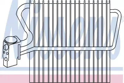 92197 NISSENS Испаритель, кондиционер 92197 NISSENS Испаритель, кондиционер
