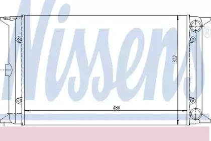 65030 NISSENS Радиатор, охлаждение двигателя 65030 NISSENS Радиатор, охлаждение двигателя