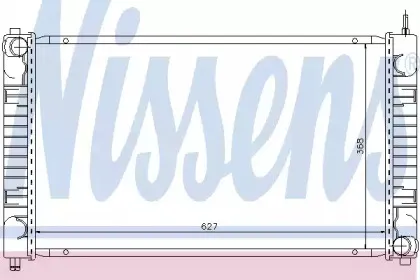 62634 NISSENS Радиатор, охлаждение двигателя 62634 NISSENS Радиатор, охлаждение двигателя