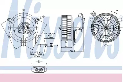 87035 NISSENS Вентилятор салона 87035 NISSENS Вентилятор салона