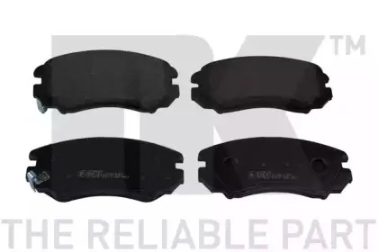 223425 NK Комплект тормозных колодок, дисковый тормоз 223425 NK Комплект тормозных колодок, дисковый тормоз