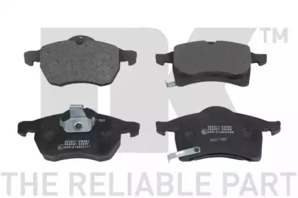 223617 NK Комплект тормозных колодок, дисковый тормоз 223617 NK Комплект тормозных колодок, дисковый тормоз